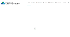 Desktop Screenshot of cambiodemocratico.org